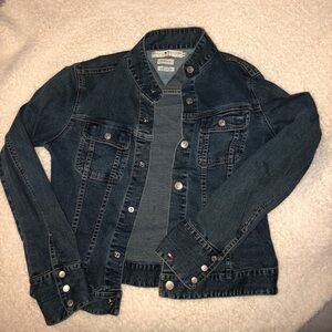 vintage tommy hilfiger jean jacket